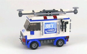 乐高大电影系列70811公共餐厅维修飞行器套装评测!B模式比a模式好看系列