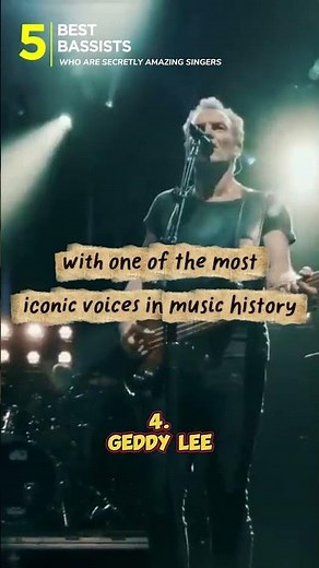 Bass Players Who Are Secretly Amazing Singers