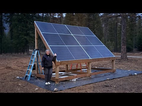 Solar array build