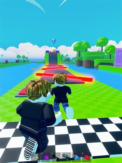 Obby red line in not touch 😆 #roblox #shorts ￼