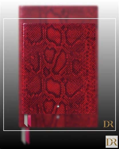 Montblanc notebook #149 a righe cancelleria di lusso Python Print Cayenne 119915