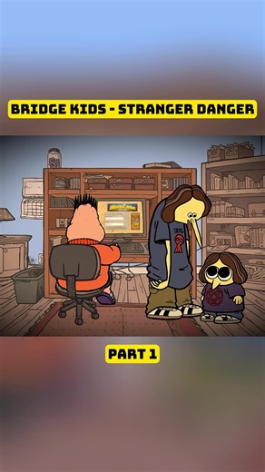 Bridge Kids - Stranger Danger #bridgekids #usa #animation #funnyvideos #foryoupage
