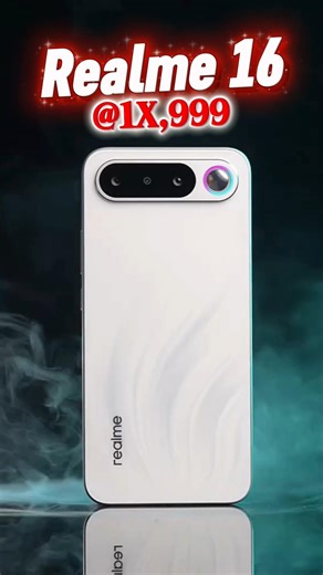 7000mAh🔋+ IP69💧 Just ₹1X,999 - Realme 16 5G। realme 16 unboxing। #shorts #viral