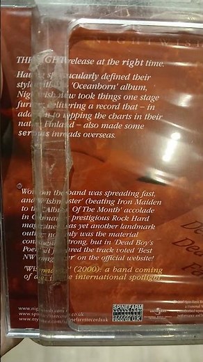 Nightwish Wishmaster Album remastered 2025 #unboxing #nightwish