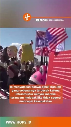 Gertakan Trump Klaim Lumpuhkan Iran dan Tolak Tekanan Waktu