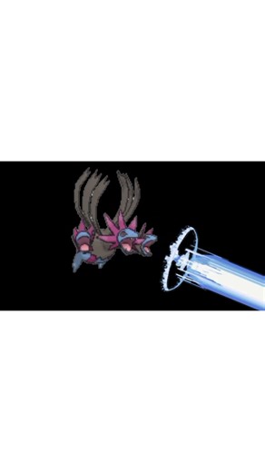 Animação em gifs do Pokémon Hydreigon #pokemon #animation