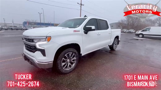 2023 Chevy Silverado 1500 LT 3.0L Turbo Diesel I6 45,887 miles Veracity Value Price: $38,800 Forward Collision Warning Lane Keep Assist Heated front seats Auto-Start and more! Contact Tucker (701-425-2674) | Veracity Motors