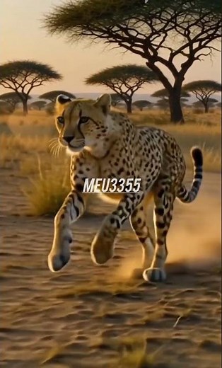 Cheetah Full Speed Run | Fastest Animal on Earth