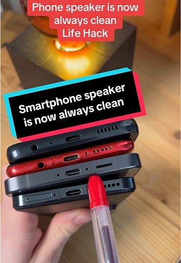 Smartphone speaker is now always clean #phone #speaker #settings #tutorial