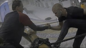 Vikings help each other conquer obstacles at -5°C! Are you ready for the Arctic Area? Share and tag you friends so they know what's coming! Tickets 7km Lightning, 13km Warrior & 19km Beast at http://strongviking.com/obstacle-run-amsterdam-brother-edition/ | Strong Viking