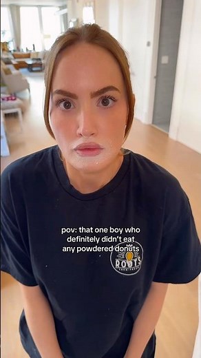 I believe him, he’s never eaten a donut in his life 😳