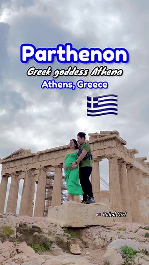 Parthenon - a temple dedicated to greek goddess Athena in Acropolis, Athens, Greece 🇬🇷 #athens #athena #greece #vacation #ancienthistory #parthenon #view #fypシ #boholgirl #acropolis | Bohol Girl