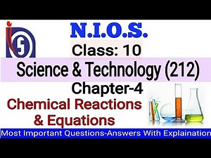 NIOS || Class-10 || Science & Technology || Chapter-4