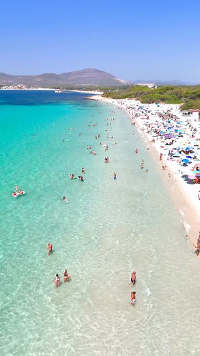 Spiaggia di Maria Pia comune di Alghero nell’estate 2025 #fblifestyle #alghero #mariapia #travel | Sardegnatoujours