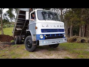 The first Tip WIth The Leyland Mastiff 540 ci Perkins v8 Then getting stuck