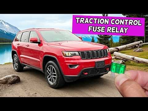Jeep Grand Cherokee Traction Control Module Fuse Relay Location Replacement 2011 - 2022