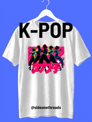 POV: your favourite group just dropped a comeback and you need the fit to match. This one's for the fans who know every formation, every outfit change, every era. Bold anime graphic, neon pink energy, printed in the UK. The K-pop tee that actually slaps. Life's too short for boring t-shirts. Link in bio. #etsyfinds #etsysellerontiktok #etsysmallbusiness #etsyshopowner #etsyuk #kpop #kpopmerch #kpopfashion #graphictee #kpopoutfit #animestyle #musicmerch #uketsyseller