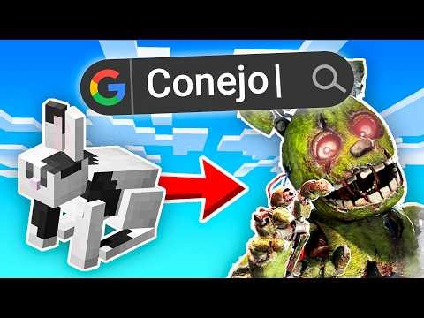 🫵 ¡Hice Vuestras TEXTURAS de Minecraft con Imágenes de Google! #7 🌐