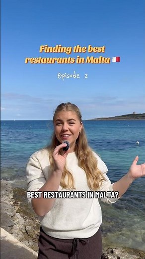 On a mission finding the best restaurants in Malta. What’s your favorite spot? #malta #restaurant
