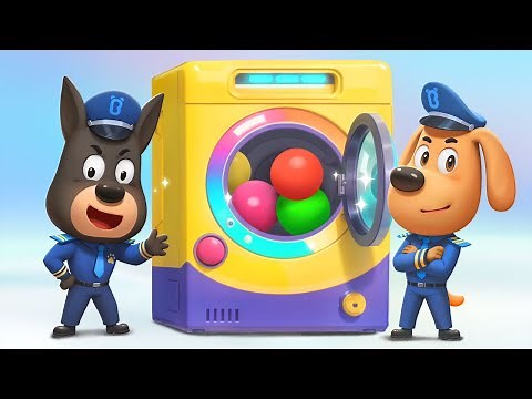 Kotak Ajaib Misterius | Animasi Lucu🚓 | Kartun | Kepala Polisi Labrador | BabyBus Bahasa Indonesia