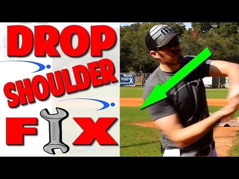 Baseball Hitting Fix: Dropping Back Shoulder | Pro Speed Baseball