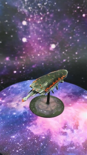 Tyranid Hiveship, the OG #battlefleetgothic #tyranids40k