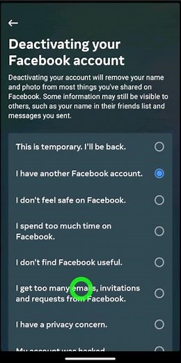 How to Deactivate Facebook Account 2023