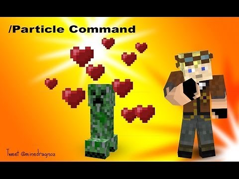 Particle command tutorial for minecraft 1.8