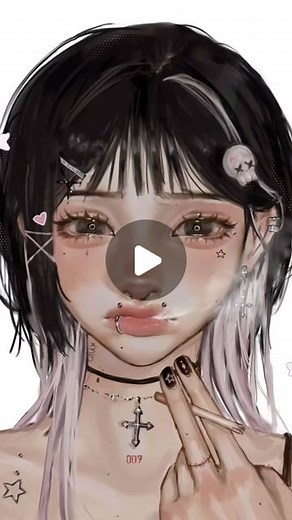 Kyum on Instagram: "speed paint:> #art #digitalart #speedpaint"