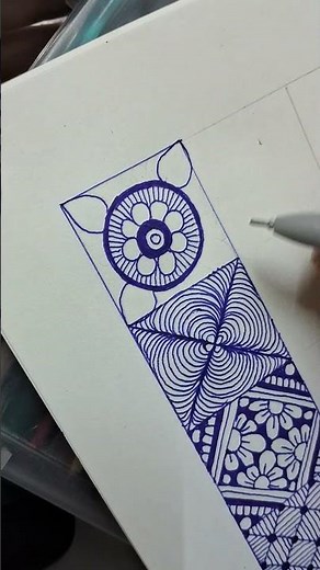 Zentangle Pattern Tutorial | Pattern Art #zentangle #zenart #beginnerarttips