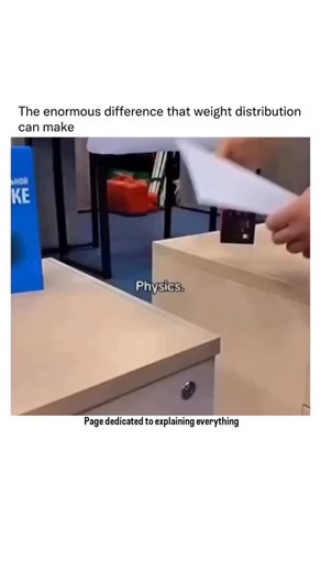 Explainelogy on Instagram: "In physics, weight distribution is fundamental because it dictates how an object responds to external forces and internal stresses. It is defined by the location of the Center of Mass (CoM) or Center of Gravity (CoG), which is the unique point where the weighted relative position of the distributed mass sums to zero. The most basic principle of weight distribution is static stability. An object remains stable as long as the vertical line projected downward from its Ce