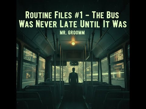 Routine Files #01 – The Bus Was Never Late Until It Was | Scary Story