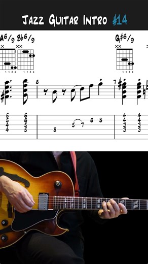 Jazz Guitar Intro 14 - Moose the Mooche (Barney Kessel) #jazzguitar #barneykessel
