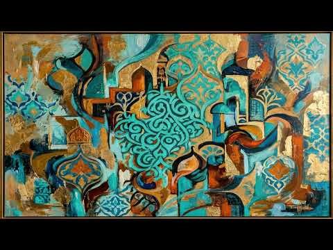 Framed Tv & Wall Art Screensaver Painting | Oriental Vibes | 10 Hours | TV Wallpaper