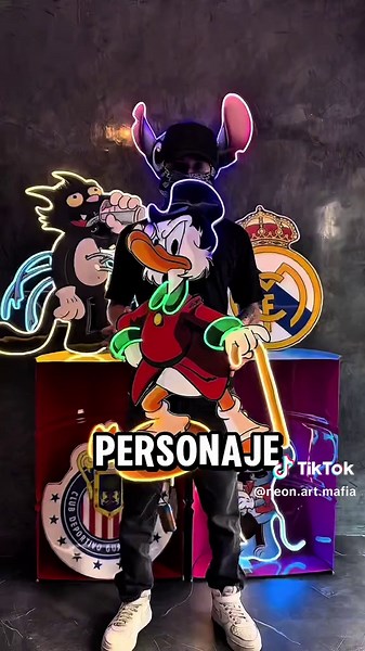 Figuras Neón Personalizadas: Arte Único en Resina