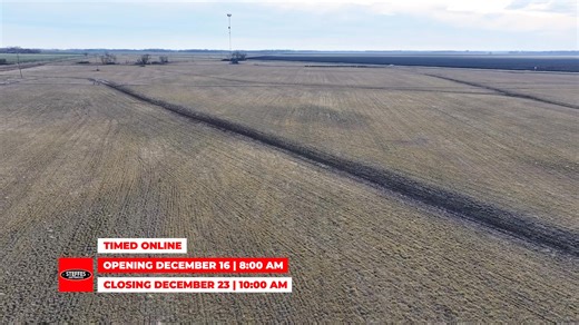 Looking for a strong land investment in Wilkin County? This 59± acre tract near Breckenridge has productive clay loam soils, was seeded to brome in 2023, is fully fenced, and sits right along highway frontage. Great tile potential and a great long-term hold! Auction closes December 23. Check out the details and get your bids in! | Steffes Group, Inc.