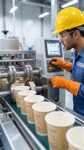 How leak-proof paper cups are made #PaperCup