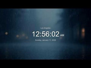 🔴 LIVE | Clock / Time in Los Angeles now / LIVE Los Angeles / what time is it now