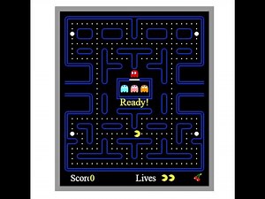 Classic Pacman Game using JavaScript