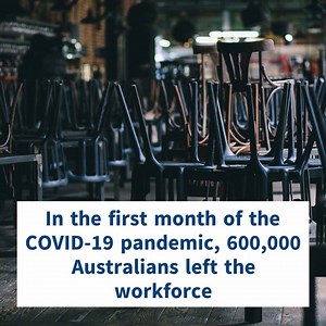 3.7K views · 48 reactions | 600,000 people lost jobs in the first month of the pandemic - but incomes haven't been affected as badly thanks to JobKeeper and Job Seeker. Research from the Melbourne Institute shows there's room to make the programs even better. Find out more this Friday → go.unimelb.edu.au/yx6j | The University of Melbourne | Facebook