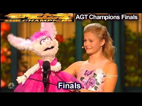 Darci Lynne Italian Opera “O Mio Babbino Caro” AMAZING | America's Got Talent Champions Finals AGT