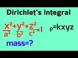 Dirichlet' s integral || examples and solution