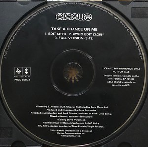Erasure - Take A Chance On Me