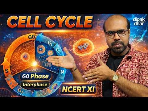 CELL CYCLE Made SUPER Easy 🔥 | NCERT BioKing 👑 | G0, G1, S, G2 Phase | Class 11 Biology