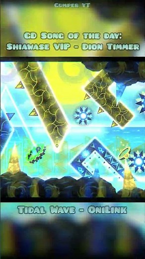 GD SONG of the DAY: Shiawase VIP (Tidal Wave song) #geometrydash #showcase #rtx