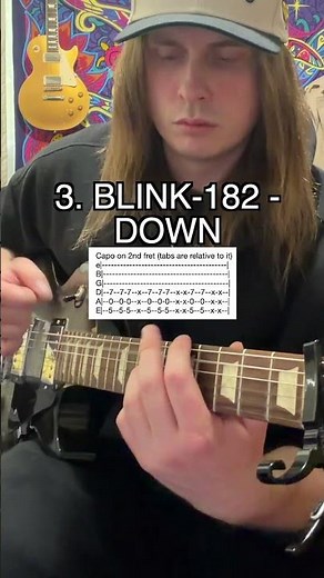 5 Iconic ONE CHORD Guitar Riffs (With Tabs)