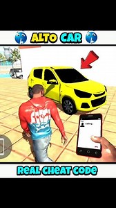 Alto car cheat code in Indian bikes driving 3d😱 #shorts