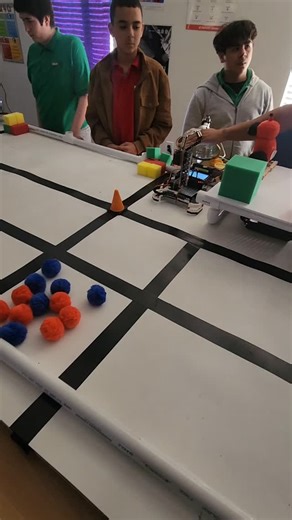 These 7th and 8th graders spent their Saturday participating in the Fall Virtual Botball Competition. They competed against 33 schools across the country, of which all but 3 were high schools. Great work and learning today! Looking forward to the spring competition! #ACESTech #STEMEducation #Robotics | ACES Technical Charter School