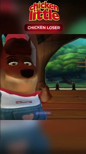🐔 Chicken Loser - Chicken Little [4K 60ᶠᵖˢ] (PC, PS2, Gamecube, Xbox) #Shorts