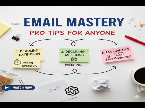 3 Emails Every Professional Needs to Master(With Template)